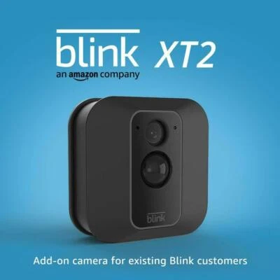 NEW Blink XT2 Wi-Fi 1080p Add-on Indoor/Outdoor Security Camera only - Image 1 of 2