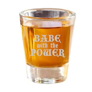 2oz Babe with the Power Shot glass - Picture 1 of 6