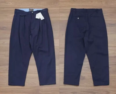 Beams Plus Double Fold Tapered Pants Cropped pants - Image 1 of 4