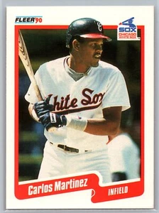 Carlos Martinez 1990 Fleer BASEBALL #540 Chicago White Sox RC - Picture 1 of 2