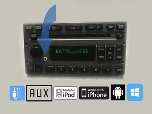 01-02 Ford Explorer 6Cd Radio Receiver OEM 1L2F-18C815-LA Aux MP3 Upgrade. - Picture 1 of 4