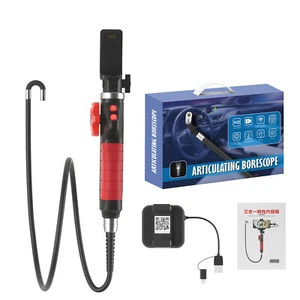 8.5MM Industrial Endoscope Automotive Articulating Borescope Inspection Camera - Picture 1 of 18