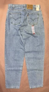 Vintage Levis 560 Blue Jeans, Mens Loose Fit, Deadstock Adult NWT Size 34x34 - Picture 1 of 3