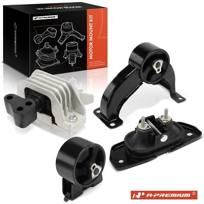 Soporte de motor y transmisión 4 piezas para Chrysler 200 11-12 L4 2,4 L hidráulico Foto 1 de 4