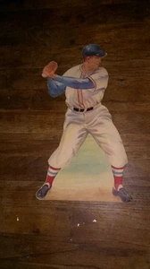 Rare 1940s Era BOSTON RED SOX BASEBALL CARDSTOCK DECAL MADE BY DENNISON - Picture 1 of 2
