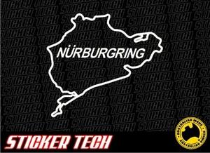 NURBURGRING MOTORSPORTS GERMANY STICKER DECAL SUITS EVO WRX STI MINI WRC GTR R32 - Picture 1 of 2