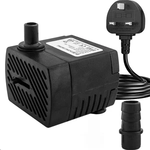 Mini Submersible Water Pump 350L/H 5W Adjustable Ultra Quiet Fountain Water P... - Picture 1 of 6
