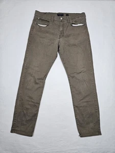 Lucky Brand Pants Mens 36x32 121 Slim Straight Brown - Picture 1 of 17