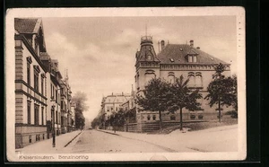 Kaiserslautern i. Pfalz, Blick auf den Benzinoring, Ansichtskarte 1916 - Picture 1 of 2