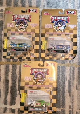 Lote De 3 Campeones Racing Nascar 50 Aniversario 1987, 1988 y 1989 Foto 1 de 2
