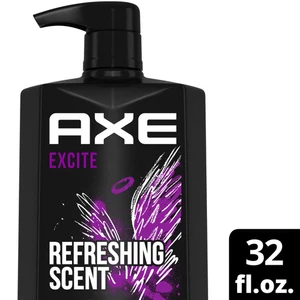Axe Excite Men's Body Wash - Crisp Coconut & Fresh Scent, Long Lasting Clean - Picture 1 of 13