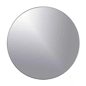 12" Round Beveled MIRROR Decorative Centerpiece Wall Table Vase Crystal Setting - Picture 1 of 9