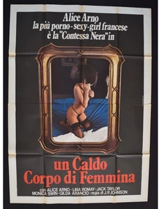 Manifesto Un Cálido Corpo De Hembra Condesa Negro Alice Arno Jesus Franco Lina R - Imagen 1 de 1