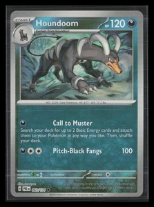 SV: Prismatic Evolutions #063/131 Houndoom (Poke Ball Pattern) 🔥 - Picture 1 of 2