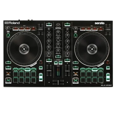Roland DJ-202 2-Channel Serato DJ USB Midi Sequencer Controller - Image 1 of 4
