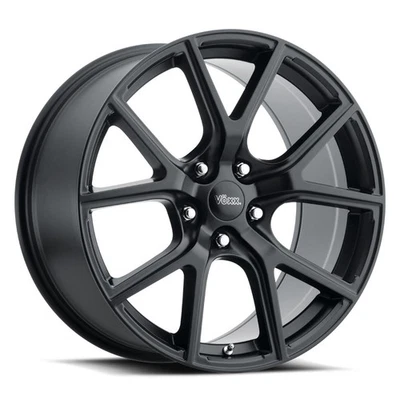 Jeep Grand Cherokee Trackhawk Replica 17x8 +35 Black Wheel Rim 5x127 5x5 (QTY 1) Foto 1 de 4