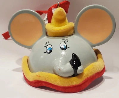 Disney Parks ограниченного тиража шляпа украшения Дамбо с перо шляпа флокированный #621/3000 - Изображение 1 из 4