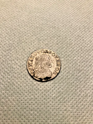 France, Anne-Marie-Louise d'Orléans, 1/12 Ecu, 1668 - Image 1 of 4