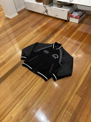 Undercover x GU ‘Kosmik Noise’ Faux Leather Varsity Jacket ✅ Size M Authentic - Image 1 of 4