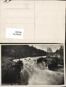 661429,Foto Ak Traunfall Salzkammergut Roitham am Traunfall - Bild 1 von 1