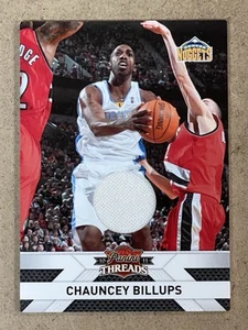 2010-11 PANINI THREADS JERSEYS #110 CHAUNCEY BILLUPS #D 296/399 (GAME WORN) - Picture 1 of 2