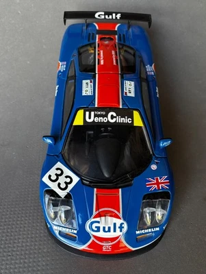Modelos UT McLaren F1 GTR Gulf #33 Ueno Clinic escala 1/18 - Imagem 1 de 4