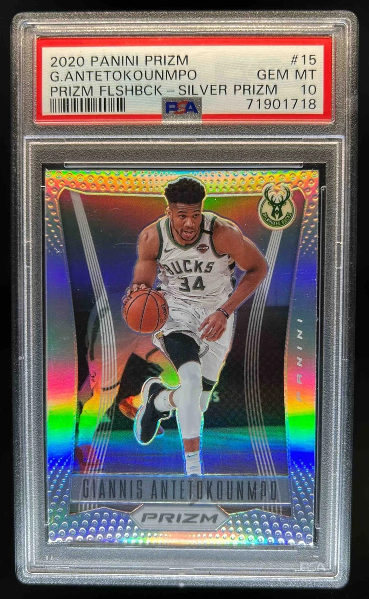 Panini Giannis Antetokounmpo 10 Graded Basketball Sports Trading