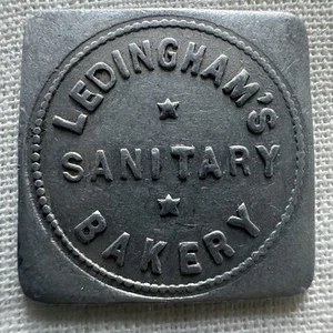 Canada BC Ledingham's Sanitary Bakery, issued in 1918 in Nelson Aluminum Token - Picture 1 of 3