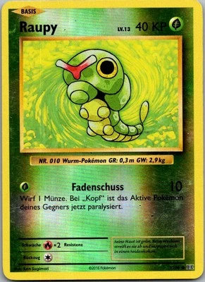 Pokemon Raupy 3/108 Evolution Deutsch Reverse Holo 2016 - Bild 1 von 2