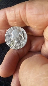 1980's P Washington Quarter Coin Error . die clash both sides - Picture 1 of 10