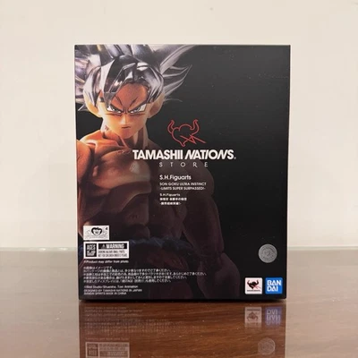 sh figuarts son goku ultra instinct LIMITES SUPER SUPERADOS Bandai Dragon Ball - Imagem 1 de 4