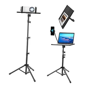 Laptop Projector Tripod Stand, Universal Portable Floor Holder Mount Stand - Picture 1 of 7