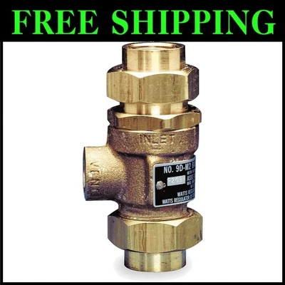 Lightweight 1/2" Backflow Preventer - Brass Check Valve for Various Applications - Image 1 of 2