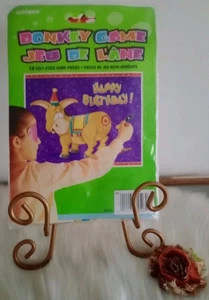 Pin the Tail on the Donkey Party Game para 16 jugadores juego autopegado por Unique - Imagen 1 de 3