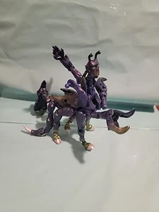 Hasbro Animorphs Transformers Ax Scorpion Action Figure Blue VINTAGE Incomplete - Picture 1 of 3