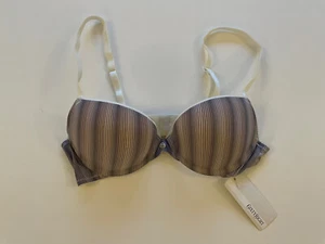 6ixty 8ight Stripped padded push up bra 32B underwired BNWT - Picture 1 of 4