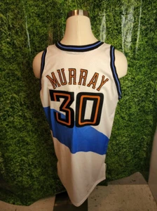 1999-00 Cleveland Cavaliers Basketball #30 Lamond Murray Game Worn Jersey 48+4 - Picture 1 of 5