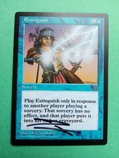 MTG Magic Extinguish Signed Artist Proof x1 Portal 2nd Age Douglas Shuler