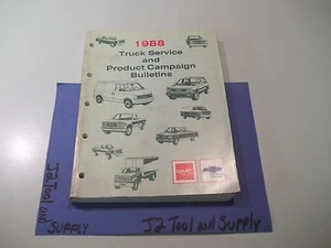 +1988 TRUCK SERVICE AND CAMPAIGN BULLETINS - Picture 1 of 1