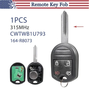 For 2010 2011 2012 2013 2014 Ford Mustang Keyless Entry Remote Car Key Fob - Picture 1 of 9