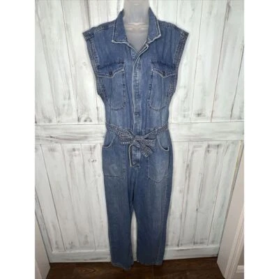 MUJER FREE PEOPLE WE THE FREE SYDNEY MONO VAQUERO SIN MANGAS L Foto 1 de 4