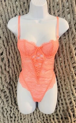 Peluche Victoria's Secret muy sexy de encaje sin forro X-pequeño nuevo con etiquetas Foto 1 de 4