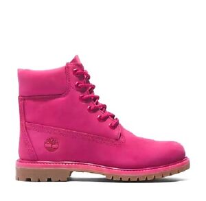 Timberland Women's 50th Anniversary Limited Edition Work Boots Pink