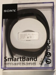 SONY SMARTBAND SWR10 Rastreador de Actividad Correa Negra Completa con Caja, Accesorios - Imagen 1 de 8