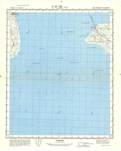 Russische Sowjetische Militär Topographische Karte - SAEBY (Dänemark),1:100 000, Aufl.1966 - Bild 1 von 3