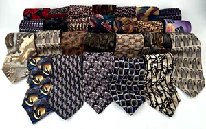 Vintage Jerry Garcia Men's Silk Neck Tie Big Bird Duckworm Butterfly Lot of 26 - Picture 1 of 7