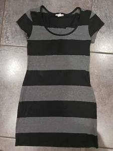 Girls Size 8 Derek Heart Striped  Shirt Dress - Picture 1 of 4