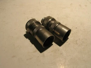 2PZ ADATTATORE M25 FEMMINA NI OTTONE PLACCATO A CONDOTTO FLESSIBILE 1/2" LIQUIDO-TITE P7246 - Foto 1 di 4