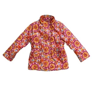 Hannah Andersson rosa Blumendruck Jacke Mädchen Größe 6-8 - Bild 1 von 12