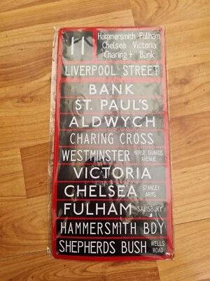 Hachette Gebaut der Klassische Routemaster Bus Spezial Metall Ziel Blind - Bild 1 von 2